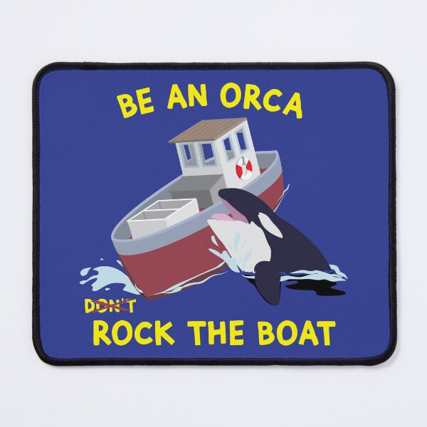 Item preview, Be an Orca - Rock the Boat designed and sold by littlebearart.