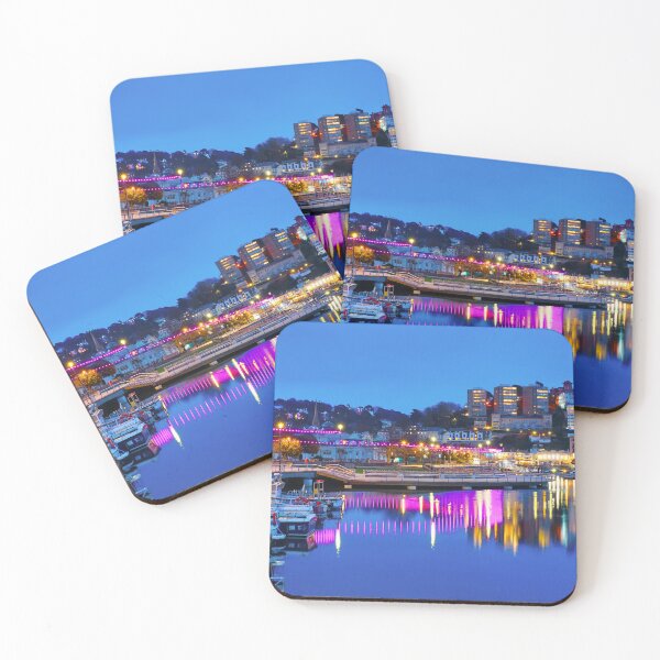 Item preview, Torquay Harbour At Night designed and sold by Alisonchambers2.
