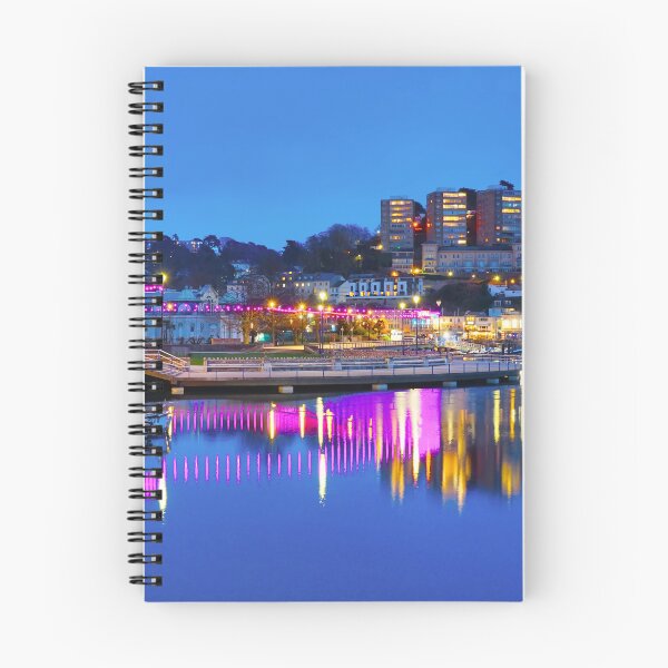 Item preview, Torquay Harbour At Night designed and sold by Alisonchambers2.