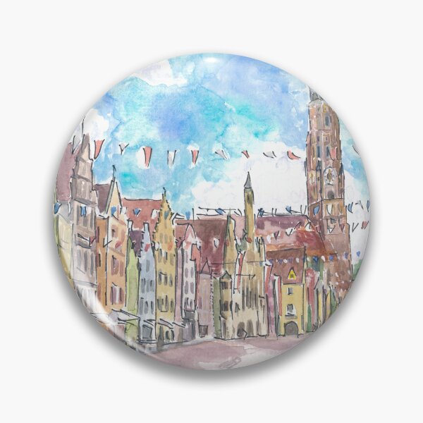 Item preview, Landshut's old town ready for the LaHo after years of waiting designed and sold by artshop77.