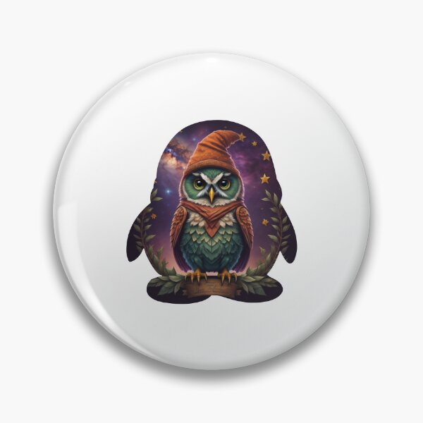 Item preview, Professor Owl in a penguin body designed and sold by AndPeace702.