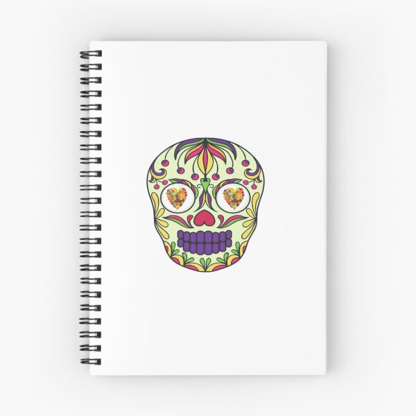 Item preview, multicolored peppy skull - calavera multicolor llena de vida designed and sold by josesita.