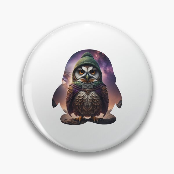 Item preview, Storm Control Owl in a penguin body designed and sold by AndPeace702.