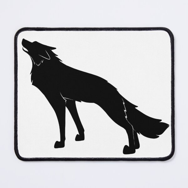 Item preview, “Howling Wolf” silhouette designed and sold by CreationsByBear.