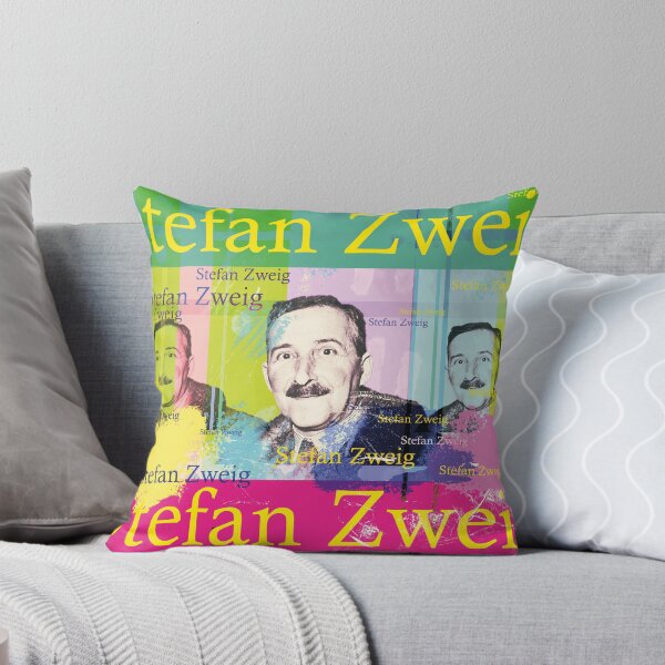 Artikelvorschau, Stefan Zweig Porträt, bekannter österreichischer Schriftsteller entworfen und verkauft von Mauswohn.