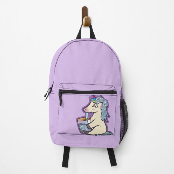 Item preview, Unicorn Drinking Boba Tea designed and sold by littlebearart.