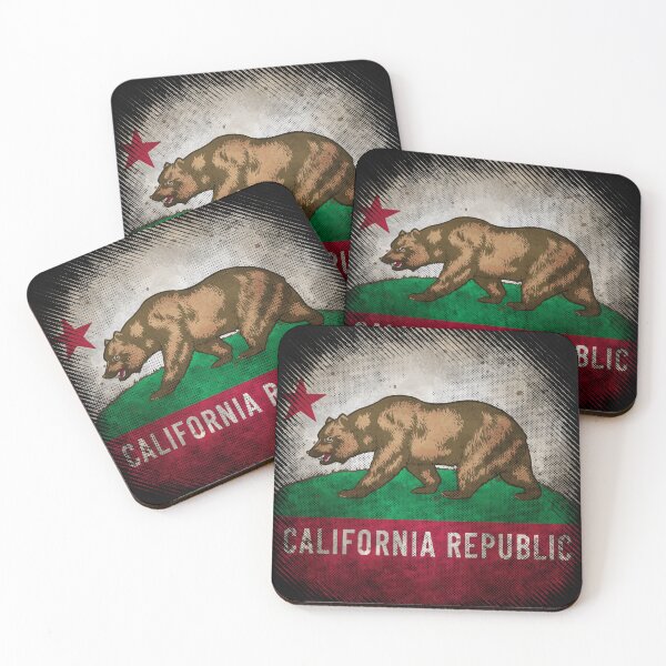 Item preview, California Bear Flag (vintage Grunge Style) #3 designed and sold by Winya.