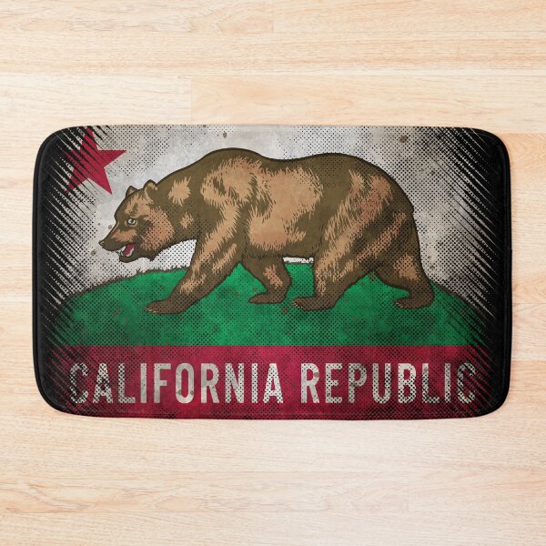 Item preview, California Bear Flag (vintage Grunge Style) #3 designed and sold by Winya.