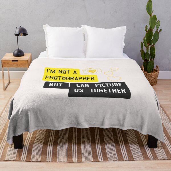 Item preview, I'm not a photographer but I can picture us together, Flirting, Romantic, Funny, Witty, Relationship, Romantic designed and sold by PrintsPatterns-.