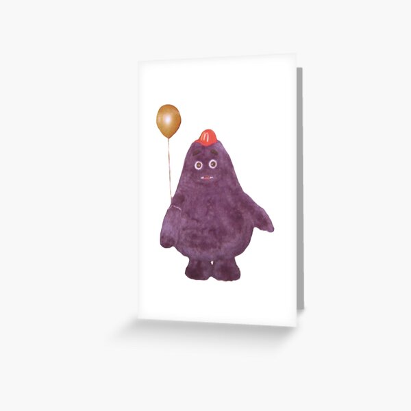 Baby Grimace Greeting Card
