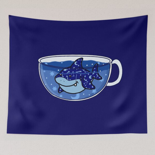 Item preview, Sleepy Shark Tea designed and sold by octopuscafe.