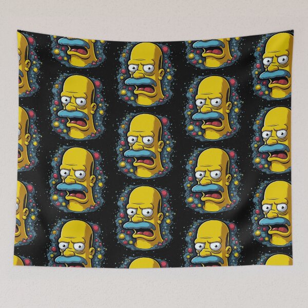 Item preview, Acid Comic Illustration, Homer Acid Simpson,VintageTshirt Design designed and sold by AllPrintsMore.