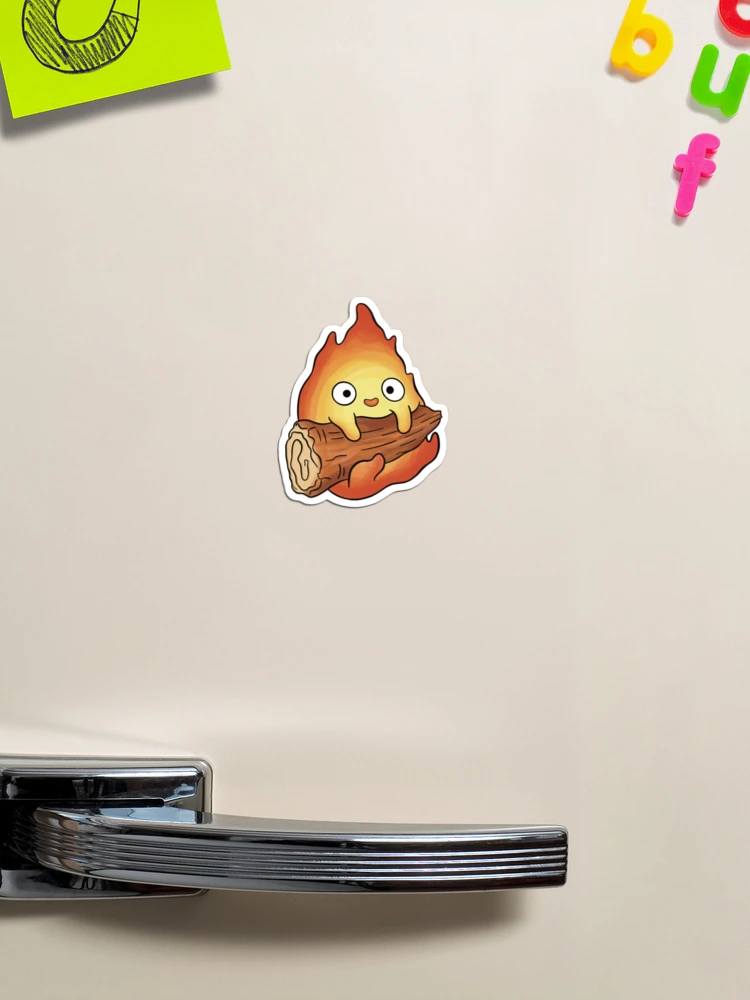 Calcifer Magnet for Sale by alliegriese