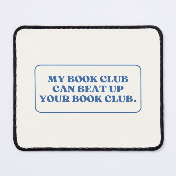 Item preview, My book club vs your book club designed and sold by Chloe Lamplugh.
