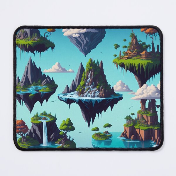 Item preview, Floating Mountains Enchanted Heights designed and sold by Glitchart66.