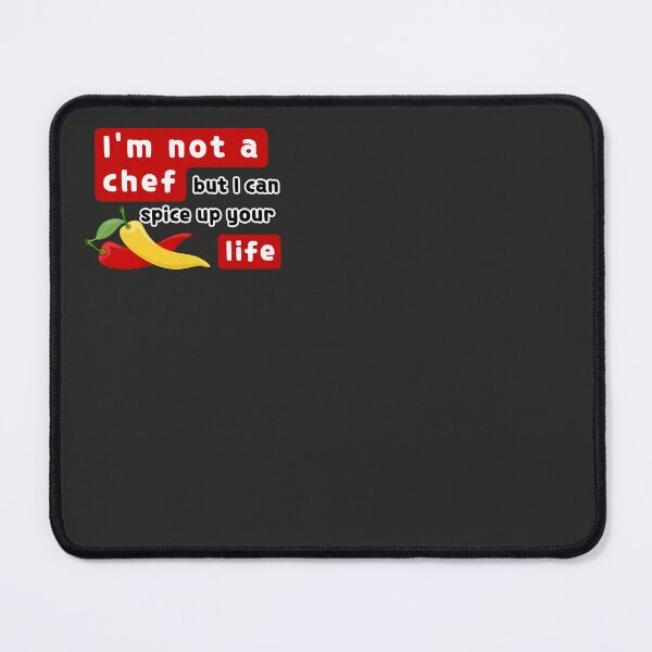 Item preview, I'm not a Chef but I can Spice up your Life, Funny Sayings, Humor, Jokes, Kitchen Humor, Foodie Humor,  designed and sold by PrintsPatterns-.