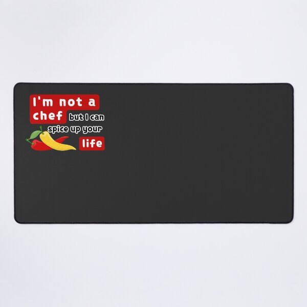Item preview, I'm not a Chef but I can Spice up your Life, Funny Sayings, Humor, Jokes, Kitchen Humor, Foodie Humor, designed and sold by PrintsPatterns-.