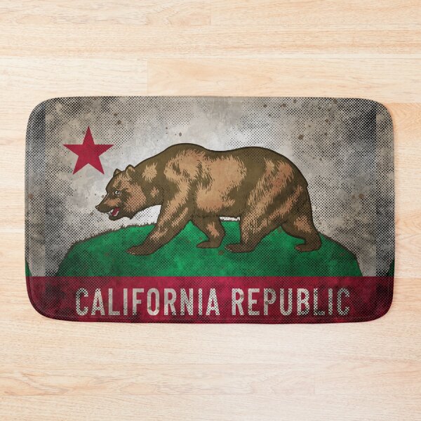 Item preview, California Bear Flag (vintage Grunge Style) #2 designed and sold by Winya.