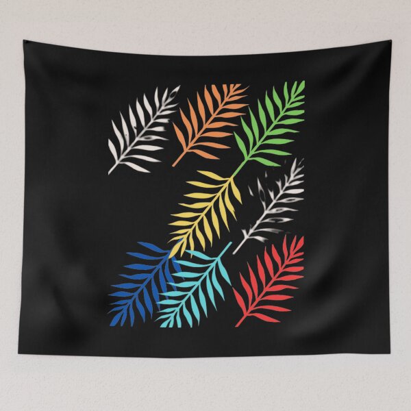 Item preview, Colorful Leaves ,colored leaves designed and sold by AIStarDesigns.
