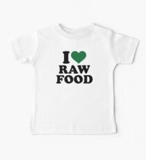 I love raw food Baby Tee
