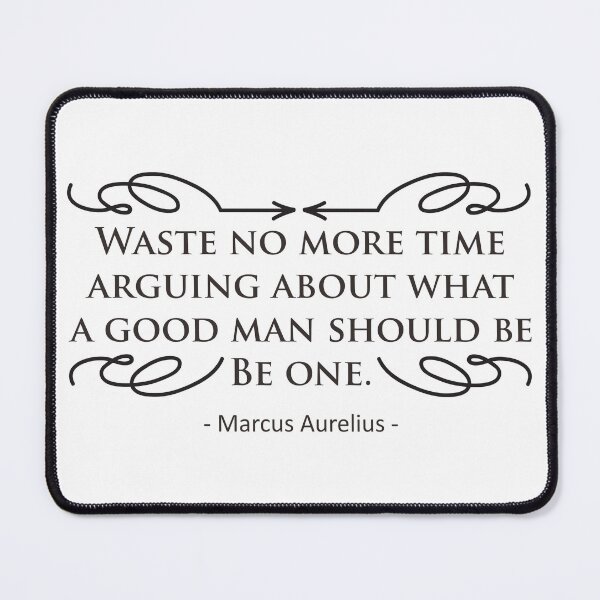 Item preview, Quotes Daily Stoic Good Man Marcus Aurelius designed and sold by artbibun.