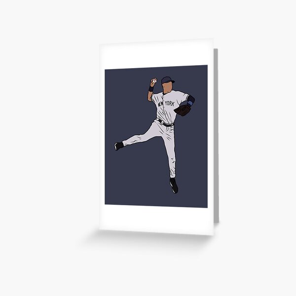 Artikel-Vorschau von Derek Jeter Sprungwurf, designt und verkauft von RatTrapTees.
