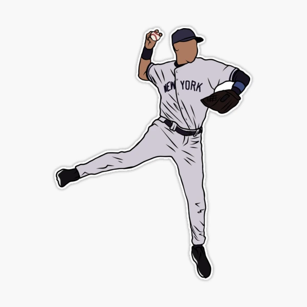BreakingT Youth New York Yankees Aaron Judge Caricature Graphic T-Shirt