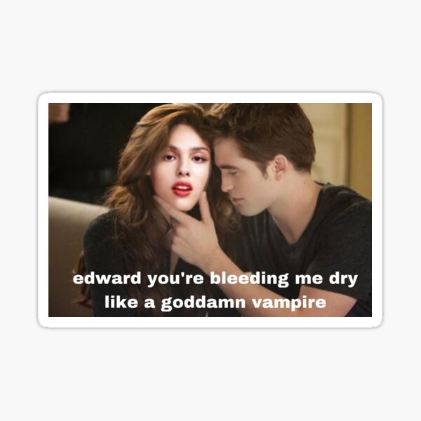 vampire olivia rodrigo Sticker
