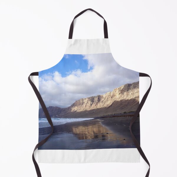 Item preview, Famara Beach Cliffs Waves Risco Lanzarote Canary Islands Spain designed and sold by SmileMoreAgain.