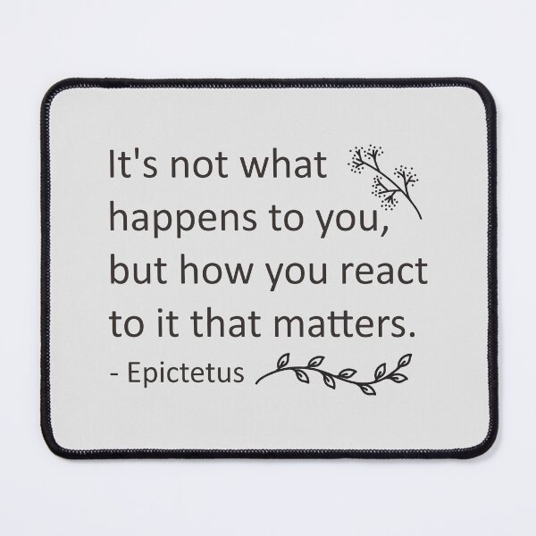 Item preview, Daily Stoic Happens to you Epictetus designed and sold by artbibun.