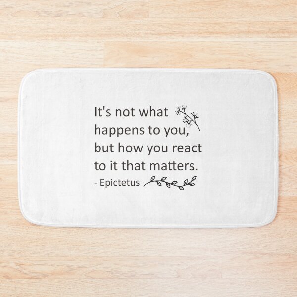 Item preview, Daily Stoic Happens to you Epictetus designed and sold by artbibun.