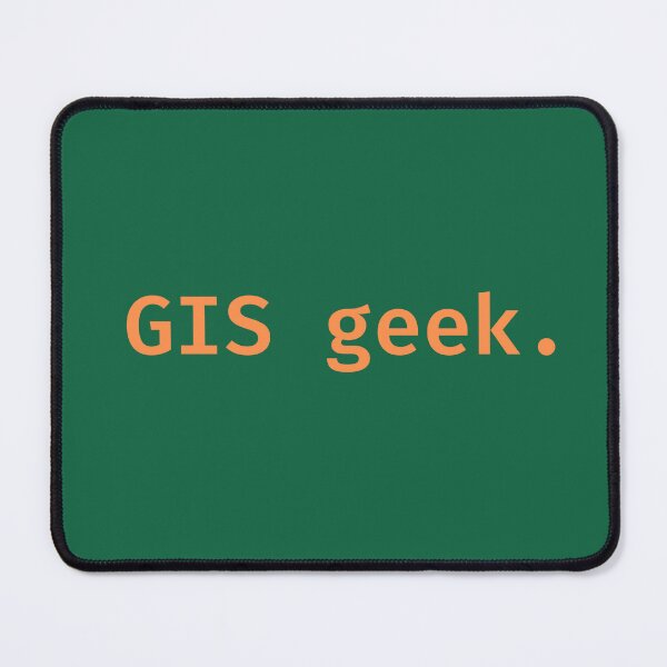Item preview, GIS geek (orange) designed and sold by IoanaIC.