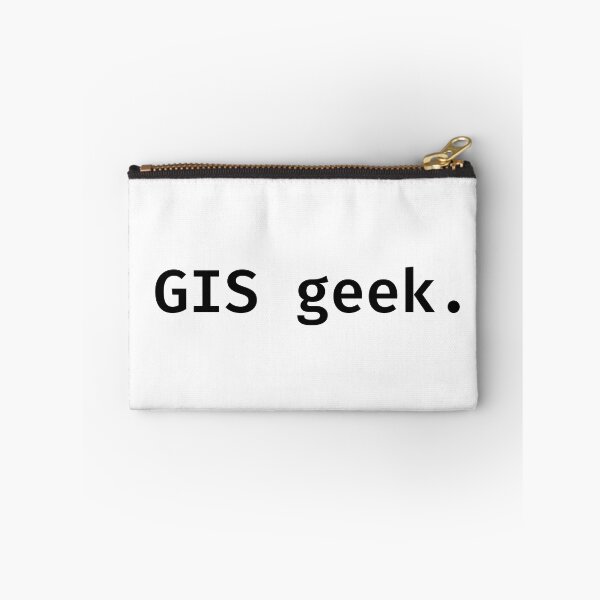 Item preview, GIS geek (black) designed and sold by IoanaIC.