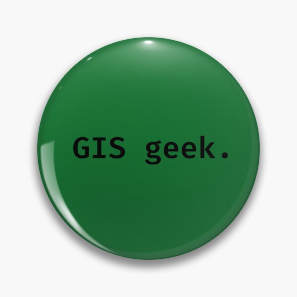 Item preview, GIS geek (black) designed and sold by IoanaIC.