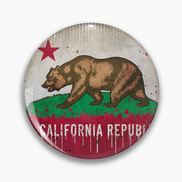 Item preview, California Bear Flag (vintage Grunge Style) #1 designed and sold by Winya.