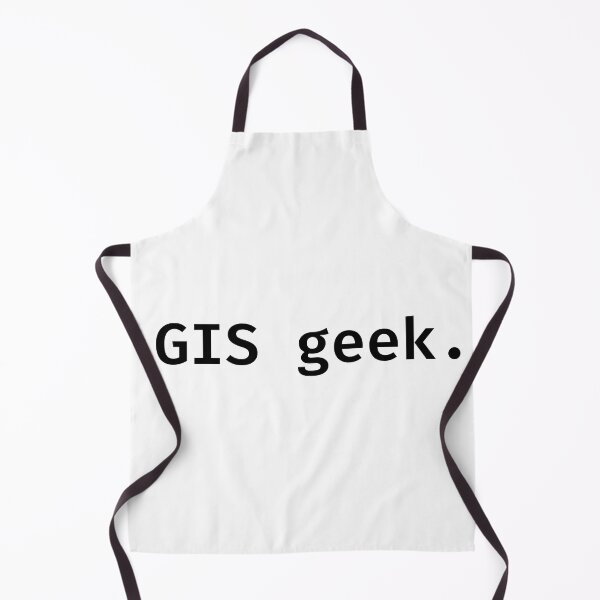 Item preview, GIS geek (black) designed and sold by IoanaIC.