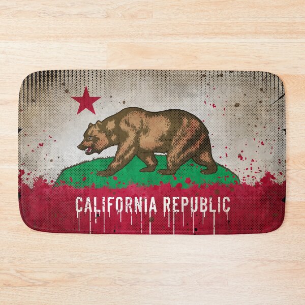 Item preview, California Bear Flag (vintage Grunge Style) #1 designed and sold by Winya.
