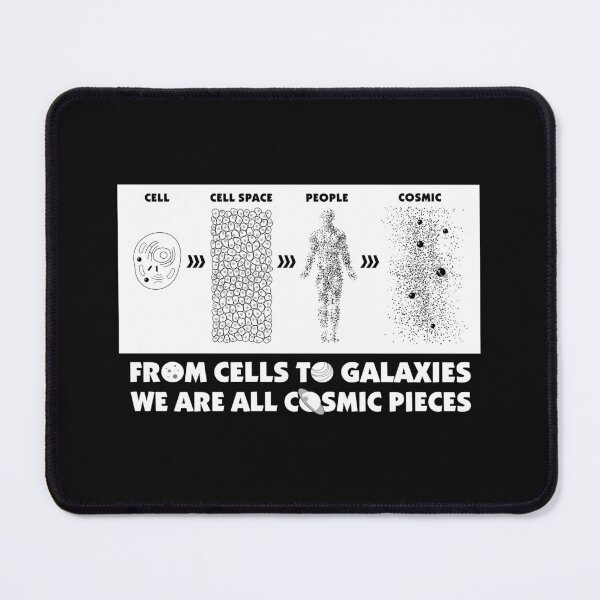 Item preview, Galaxy Cells People Cosmic Pieces Universe Science Religion designed and sold by volkova2023.