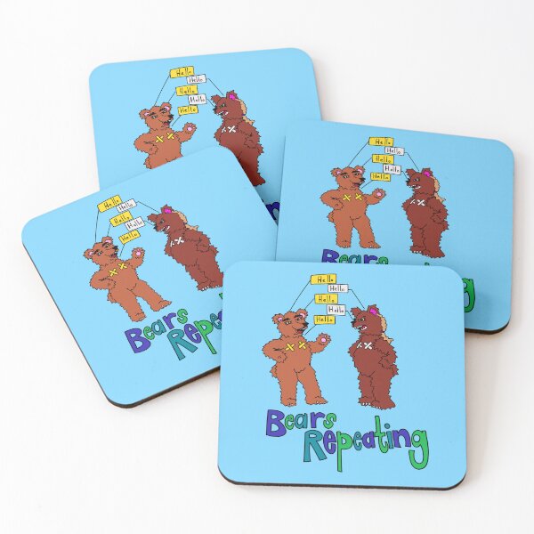 Item preview, Bears Repeating designed and sold by MickeyLaLa.