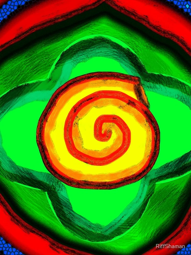Thumbnail 4 of 4, iPhone Case, Clover Vortex designed and sold by RiffShaman.