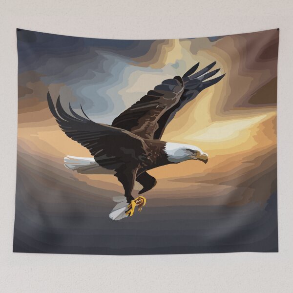 Item preview, Eagle Wildlife Artwork 01 designed and sold by tpixx.