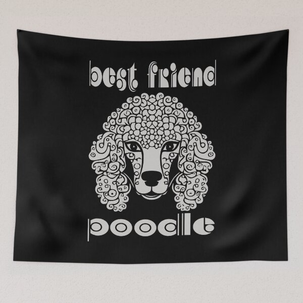Item preview, Best Friend Poodle - Grey designed and sold by Soulemotion.