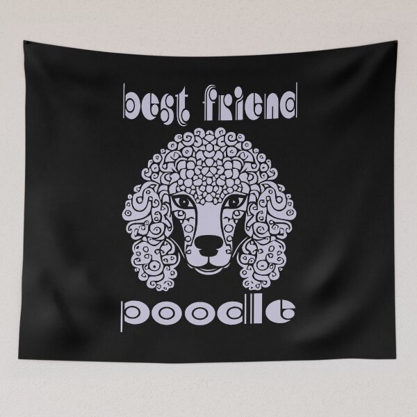 Item preview, Best Friend Poodle - Light Purple designed and sold by Soulemotion.
