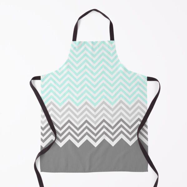 Item preview, chevron teal grey designed and sold by Gossip Rag.