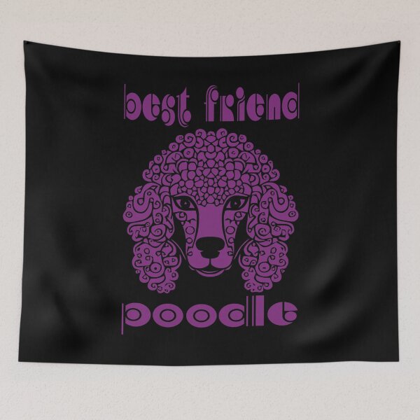 Item preview, Best Friend Poodle - Purple designed and sold by Soulemotion.