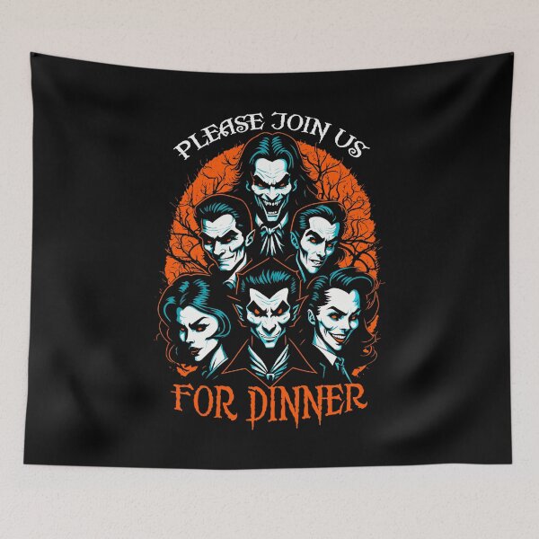 Item preview, Vampire Halloween Funny Undead Dinner Invitation Cooking designed and sold by GrandeDuc.