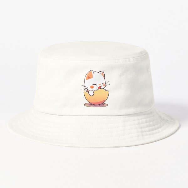 Meow spotty cute Cat' Bucket Hat