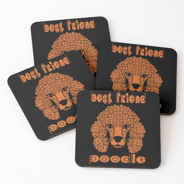 Item preview, Best Friend Poodle - Chocolate designed and sold by Soulemotion.