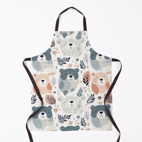 Item preview, Cute bear pattern designed and sold by Lexa Pix.