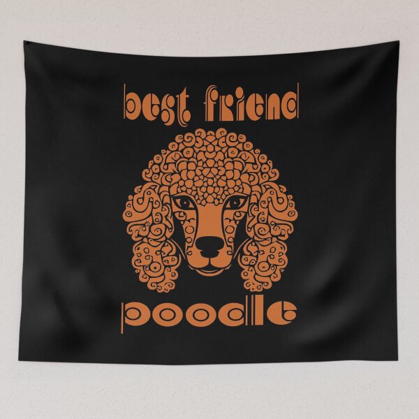 Item preview, Best Friend Poodle - Chocolate designed and sold by Soulemotion.
